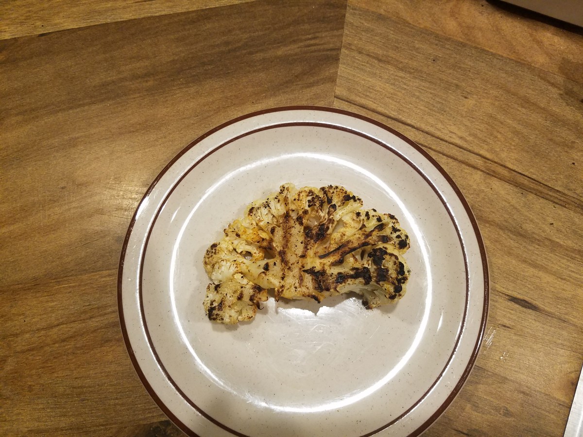 Grilled Cauliflower Steak