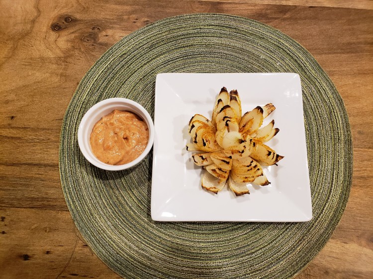 Baked Blooming Onion